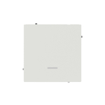 Переключатель одноклавишный с подсветкой, KANT, белый песок