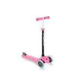Самокат Globber Go Up Sporty Plus Lights розовый
