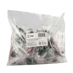 Разъем ЭРА R-DC01 DC питания штекер 2.1х5.5 с клеммной колодкой упаковка 50 шт | Разъёмы, переходники, ТВ делители