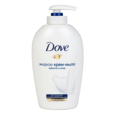 DOVE Жидкое крем-мыло.Красота и уход(250мл)