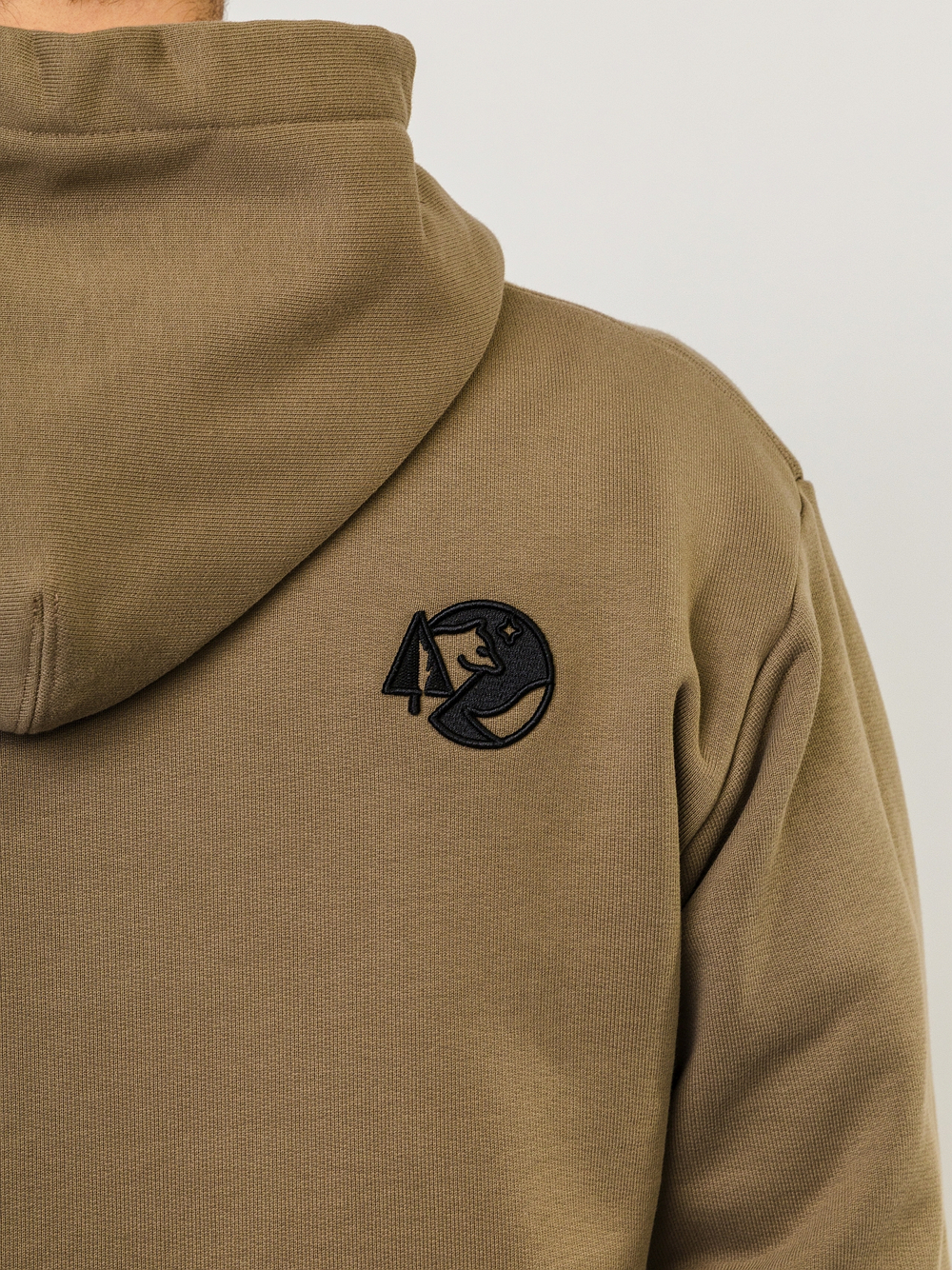 Худи "НОХО" унисекс, цвет "Сухой мох"