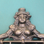 Стильная винтажная ключница