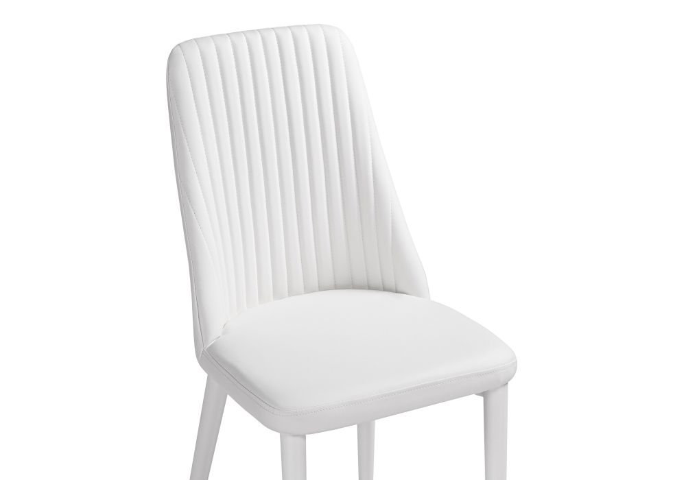 Стул на металлокаркасе Фена R белый