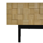 Тумба под телевизор напольная Лоред, дуб, металл, ДСП