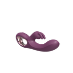 Силиконовый вибратор-кролик фиолетовый SW3021F