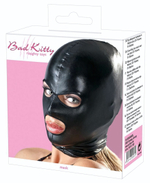 Маска на голову Head Mask с wet-look эффектом (Цвет: черный)