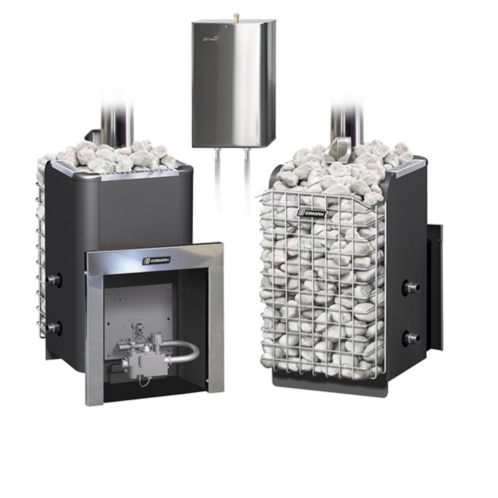 Печь банная газо-дровяная Уралочка 24