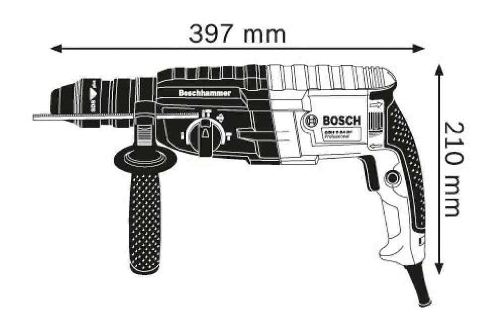 Перфоратор Bosch GBH 240 F 0.611.273.000