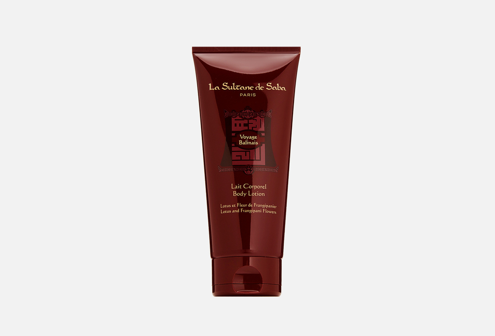ЛОСЬОН ДЛЯ ТЕЛА  LA SULTANE DE SABA lait corporel lotus and frangipani flowers 200ml