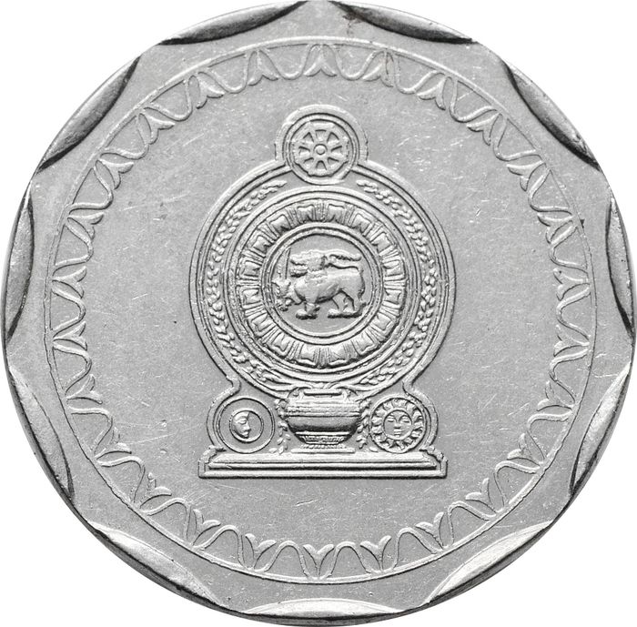 10 рупий 2013 Шри-Ланка XF-AU