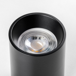 213437 Рамка (светильник) PVC д/LED-модулей 941хх и LED-ламп D50мм RULLO HP16 ЧЕРНЫЙ