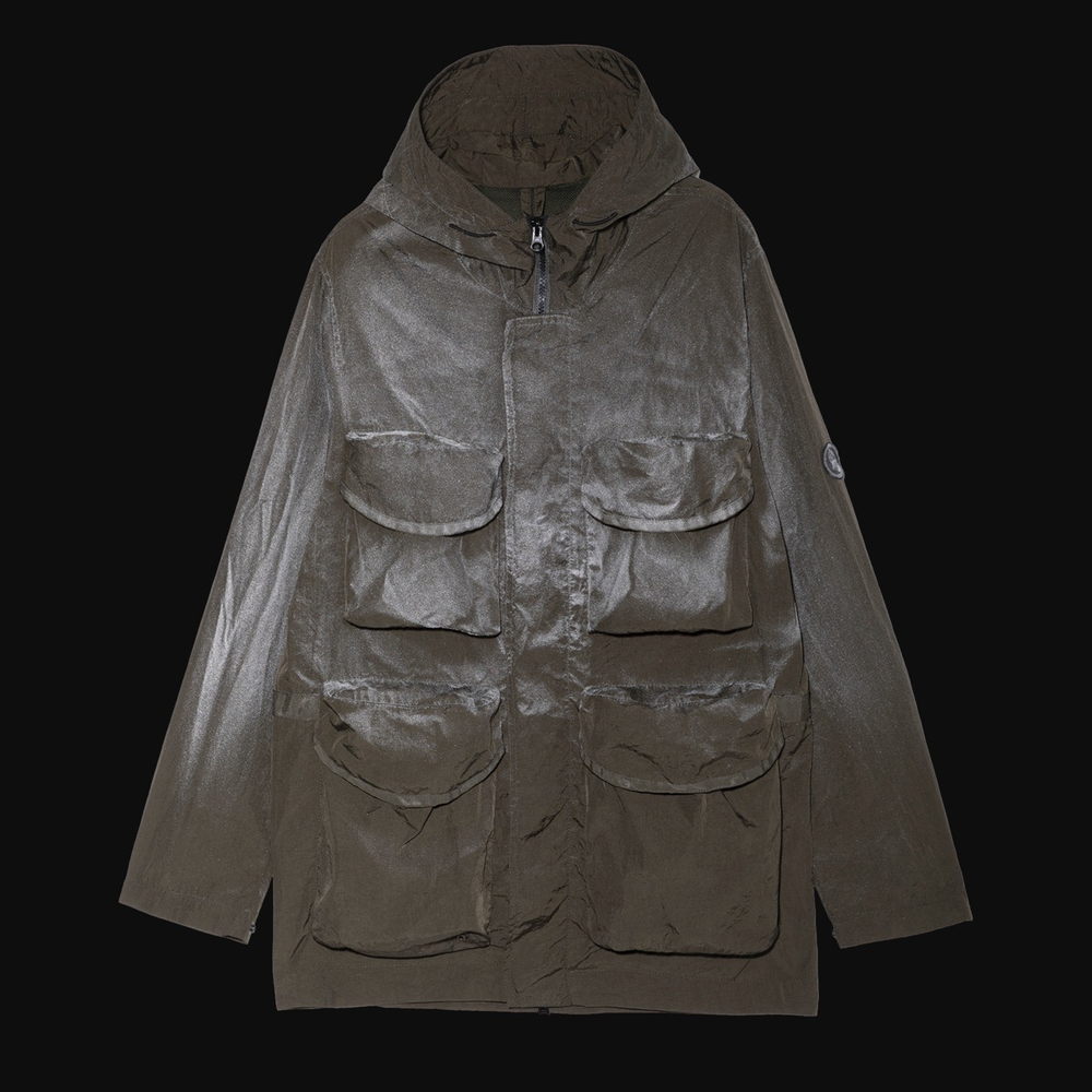 M65PRK_JCKT Sprayed Reflective Khaki Green