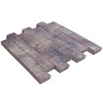 Тротуарная плитка Грас, 80 мм, ColorMix Каратау, antico