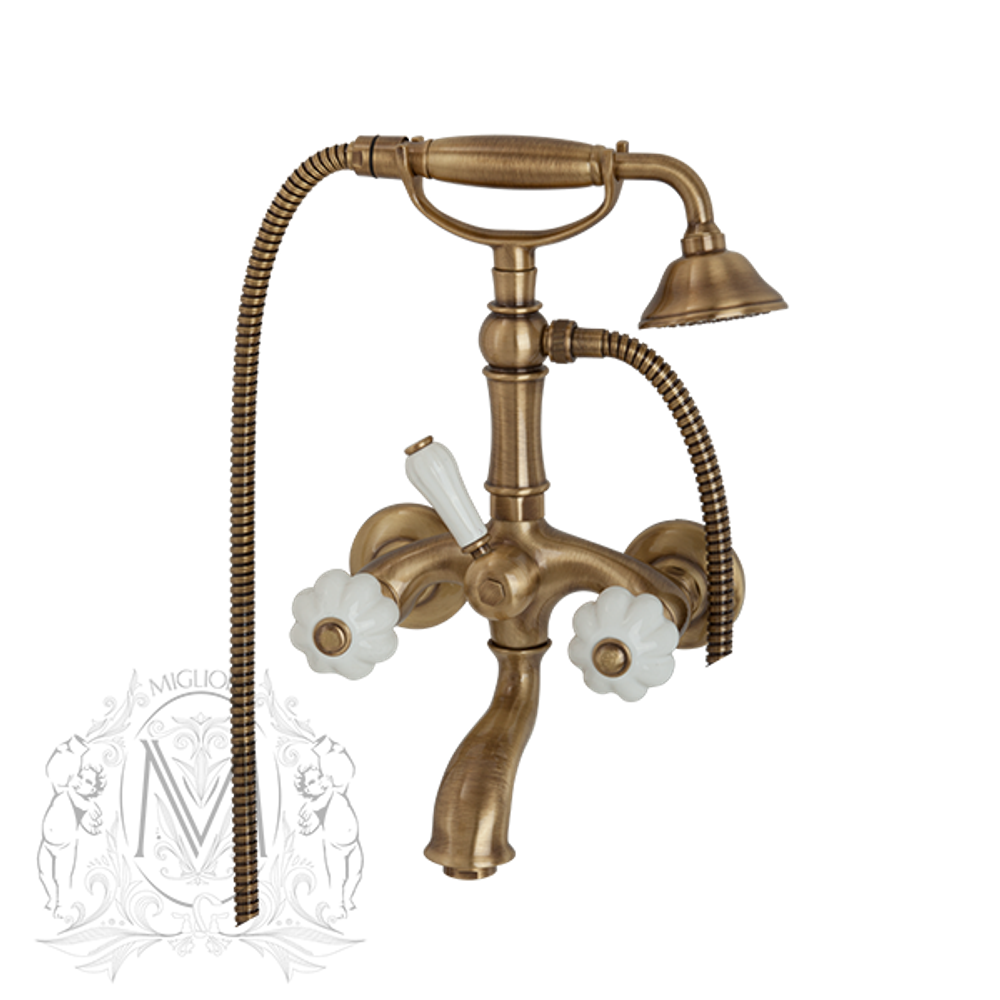Смеситель для ванны Migliore Olivia 18996 бронза
