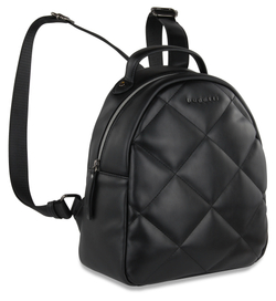 Фото рюкзак женский BUGATTI Cara чёрный полиуретан с гарантией