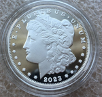 1 доллар Morgan орёл 2023 г двор S