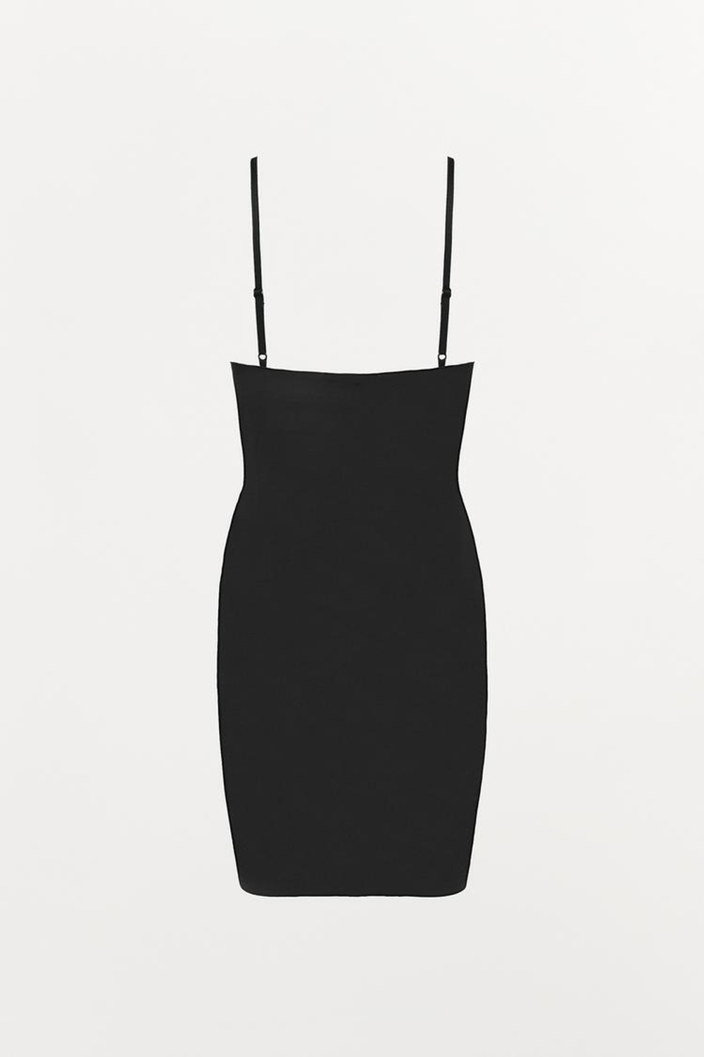 ZARA КОРОТКОЕ ПЛАТЬЕ ИЗ ПОЛИАМИДА, ЧЕРНЫЙ