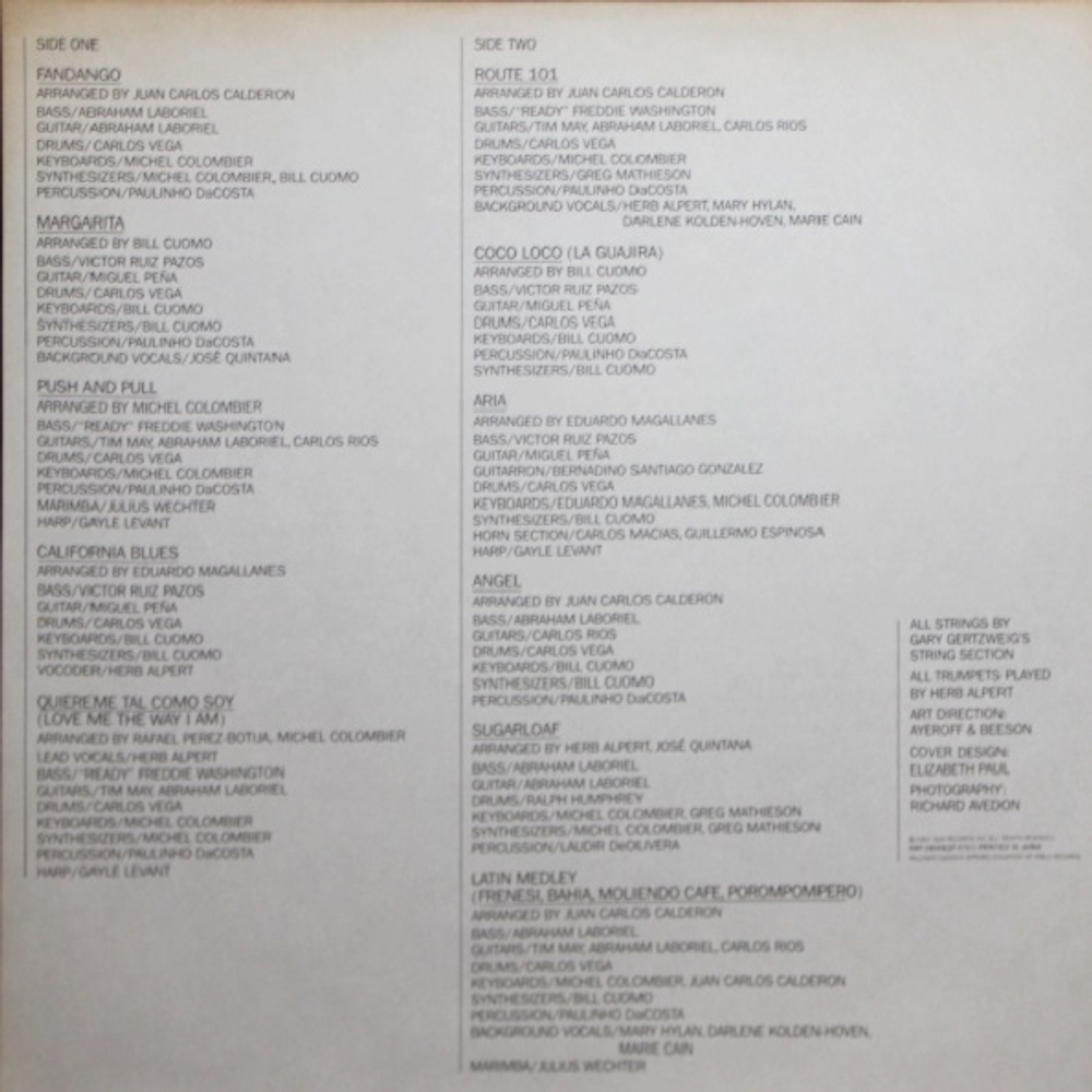 Herb Alpert / Fandango (LP)