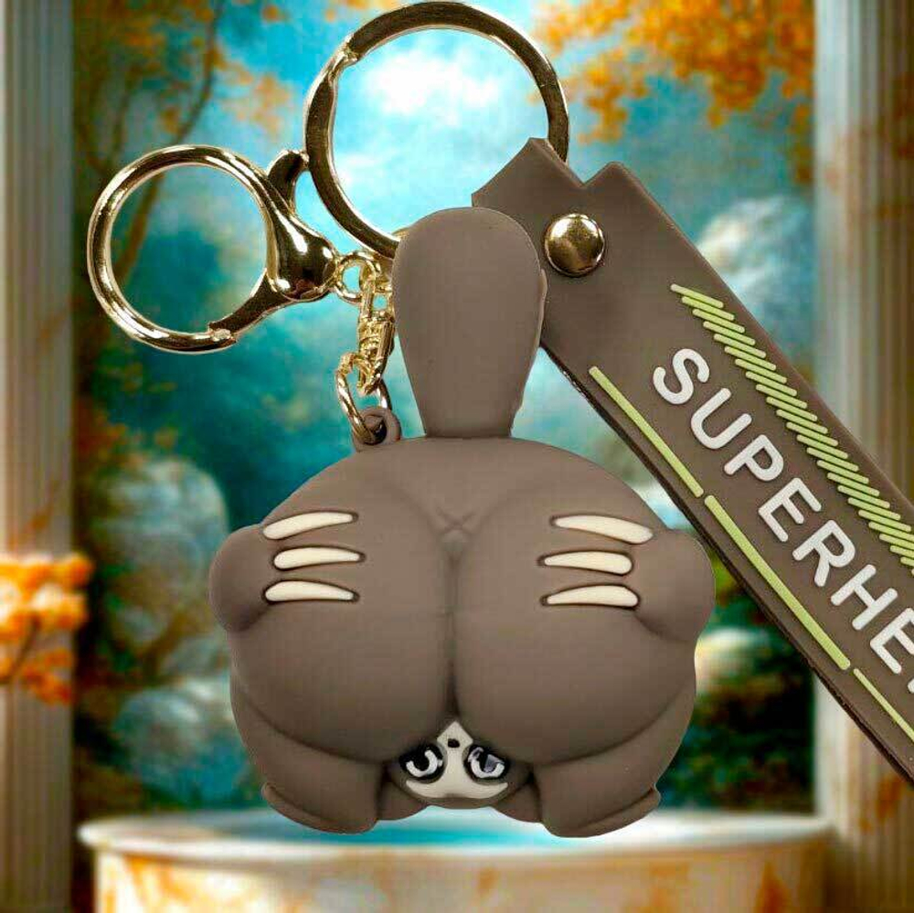 Брелок в ассортименте, силикон