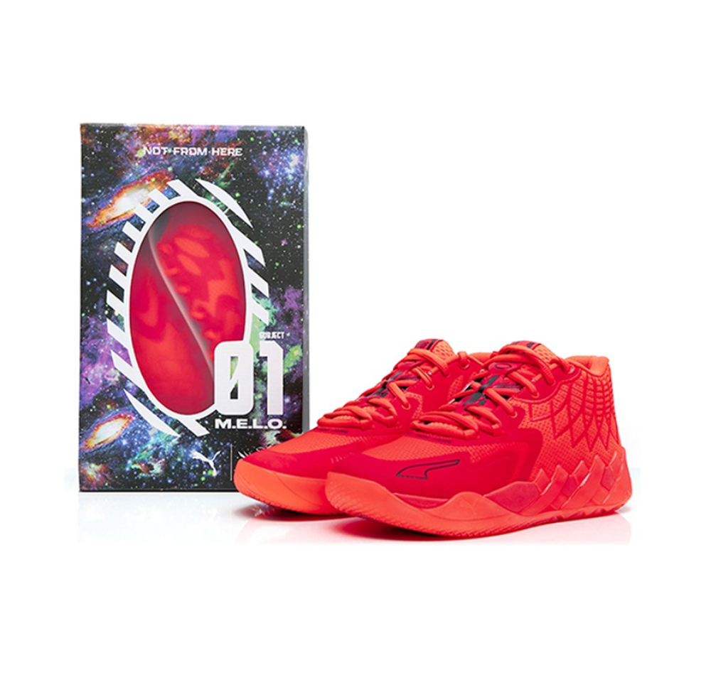 Мужские кроссовки Puma MB.01 LaMelo Ball "Red Blast" 377237-02