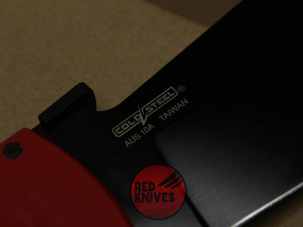 Нож Cold Steel Espada XL G10 - красная рукоять G10, клинок черный