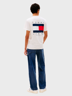 Футболка Tommy Jeans Flag Graphic Ecru