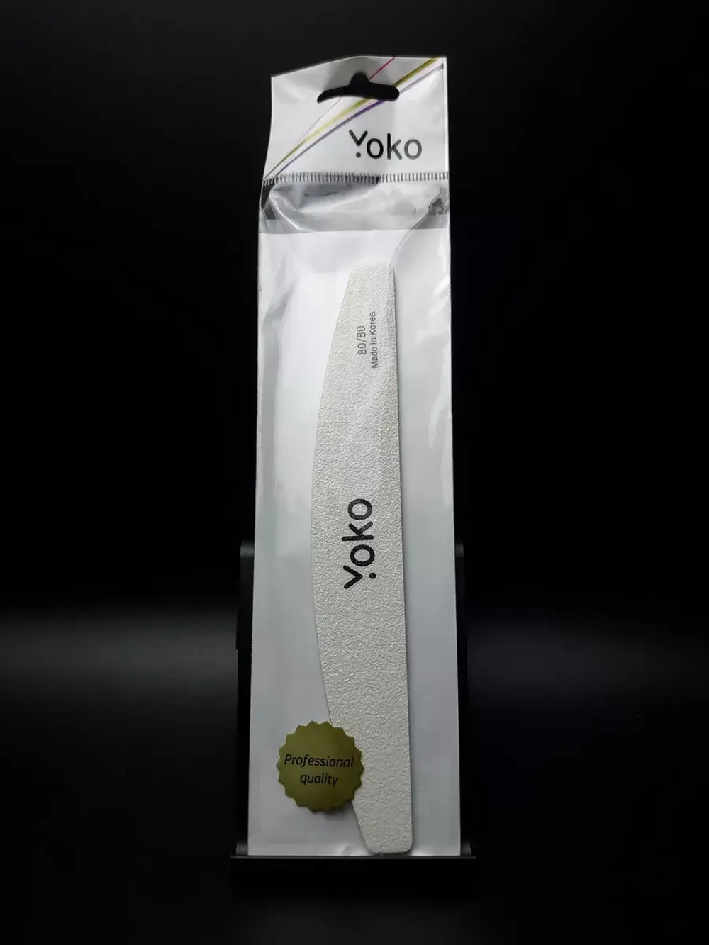 Пилка Yoko прямая узкая 80/80 грит