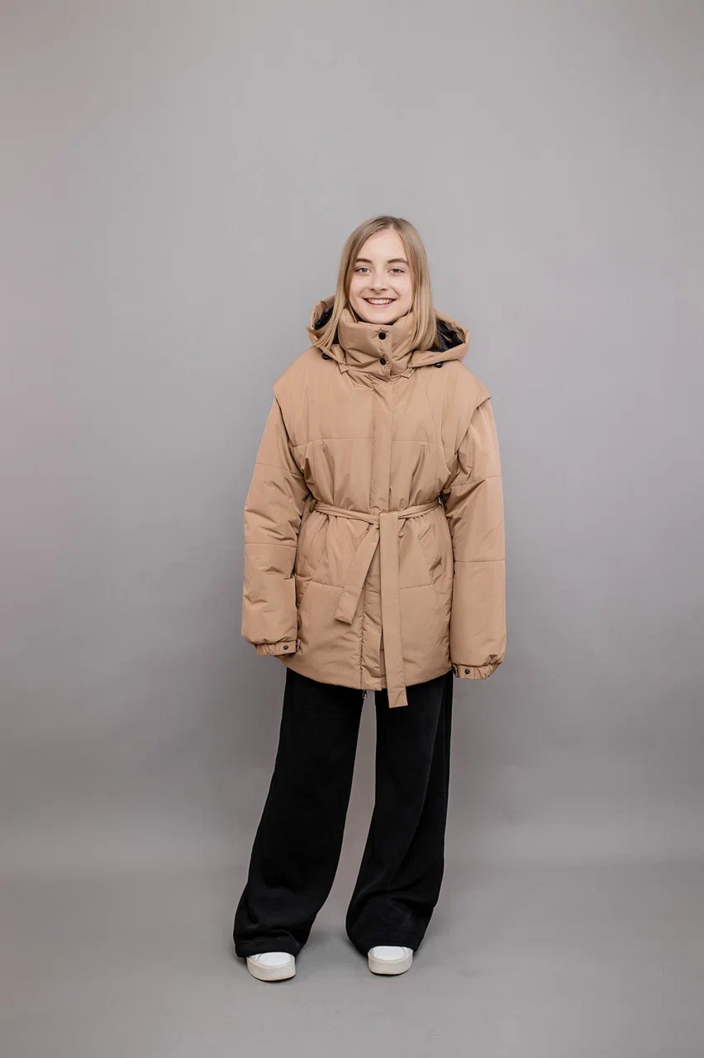 Куртка со съёмными рукавами