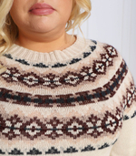 свитер arcano plus size Persona by Marina Rinaldi - кремовый(1364202)