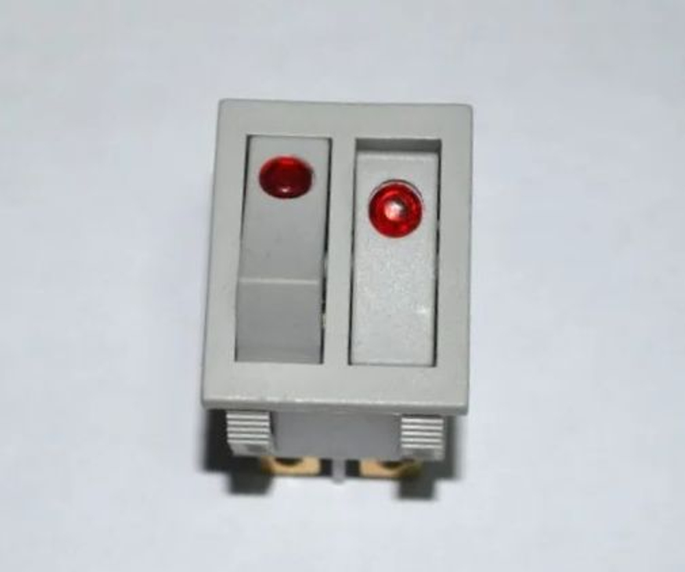 Кнопка включения 2-х клавишная KN036