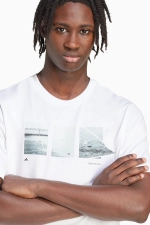 Футболка adidas Lens Power Of Three Graphic - белый