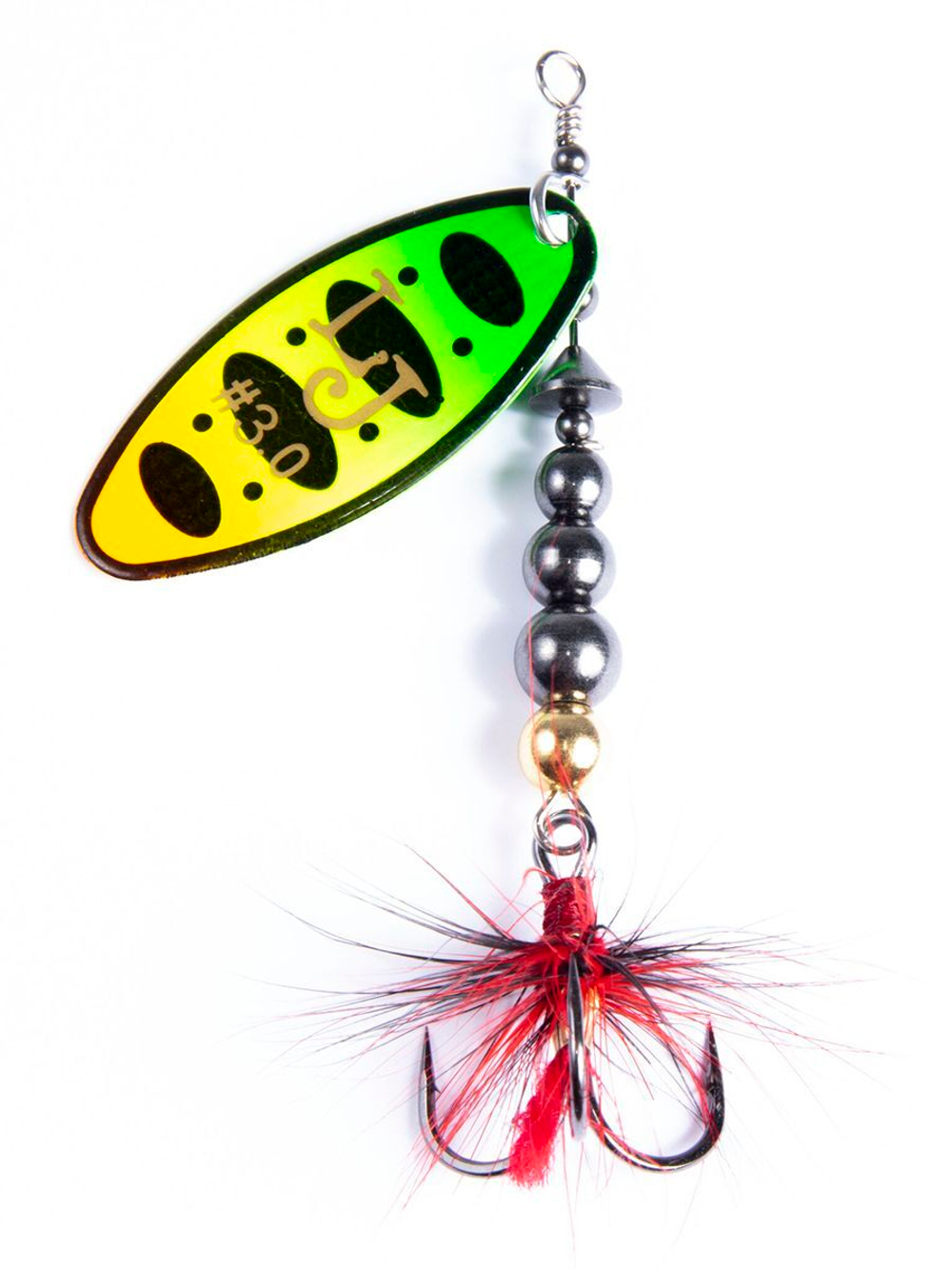 Блесна вращающаяся Lucky John SHELT BLADE 3.0г 010 в блистере