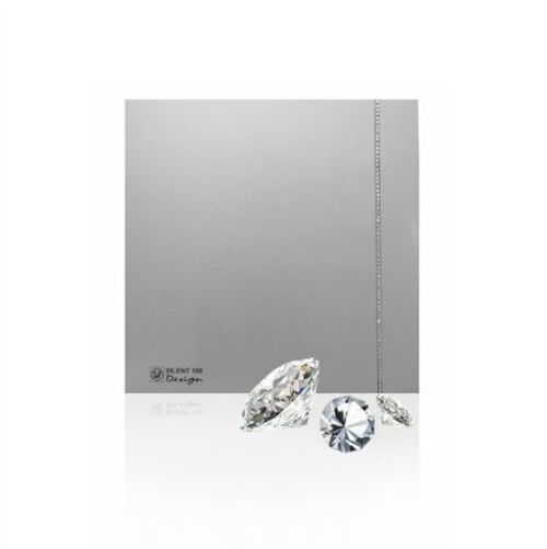 Накладной вентилятор Soler & Palau SILENT-100 CZ DESIGN SWAROVSKI SILVER