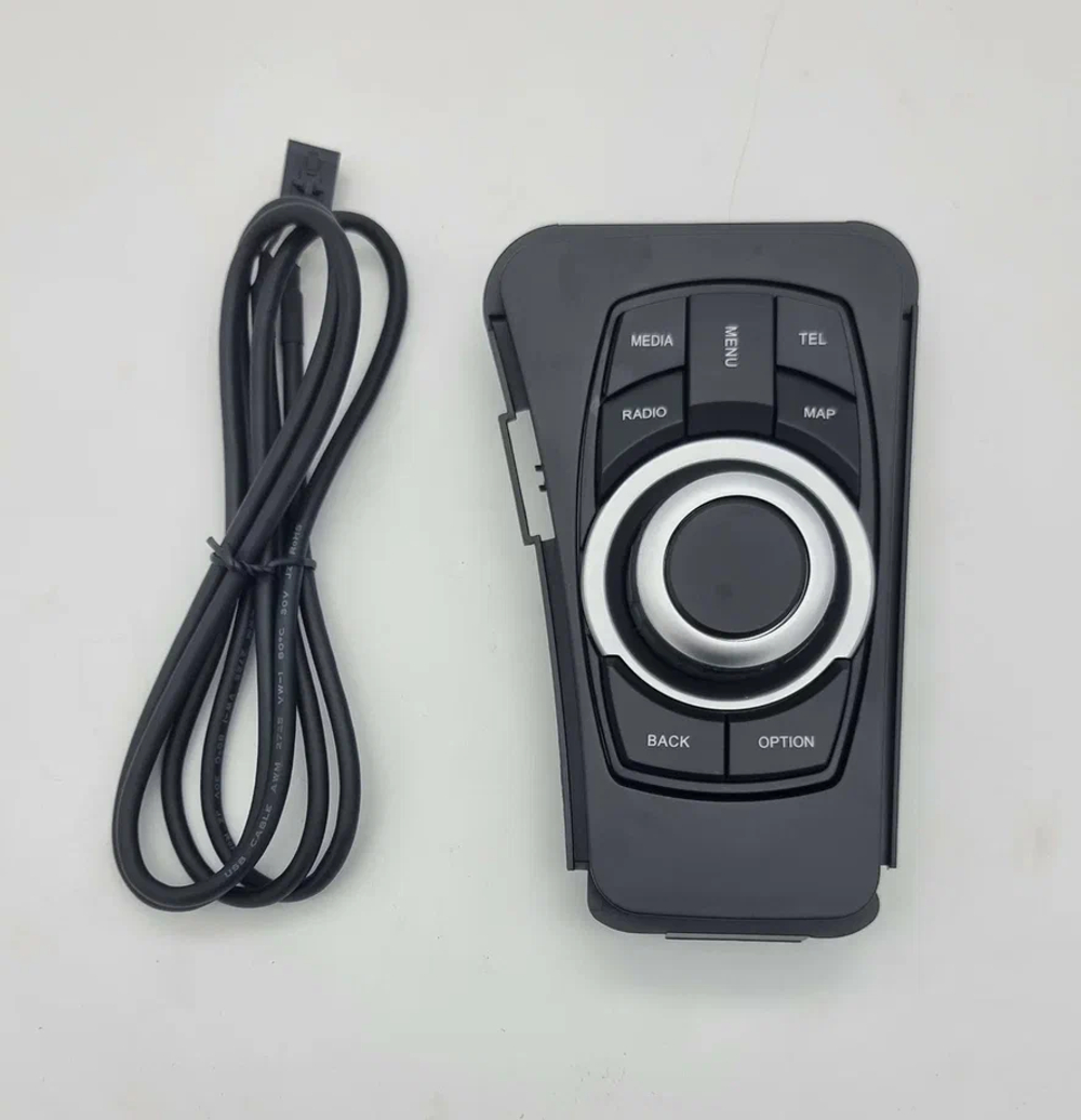 Магнитола для BMW 3-серии (E90) 2005-2012 (без штатного экрана) - Carmedia OL-3033-1 монитор с джойстиком 12.3" в стиле Audi на Android 11, CarPlay, 4G SIM-слот