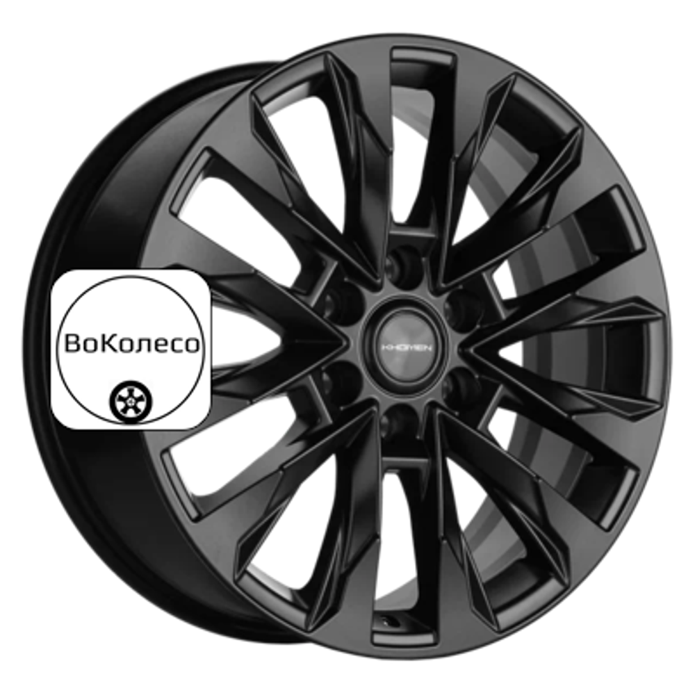 8x20/6x139,7 ET35 D95,10 KHW2010 (LC 300 Tuning) Black matt Khomen Wheels