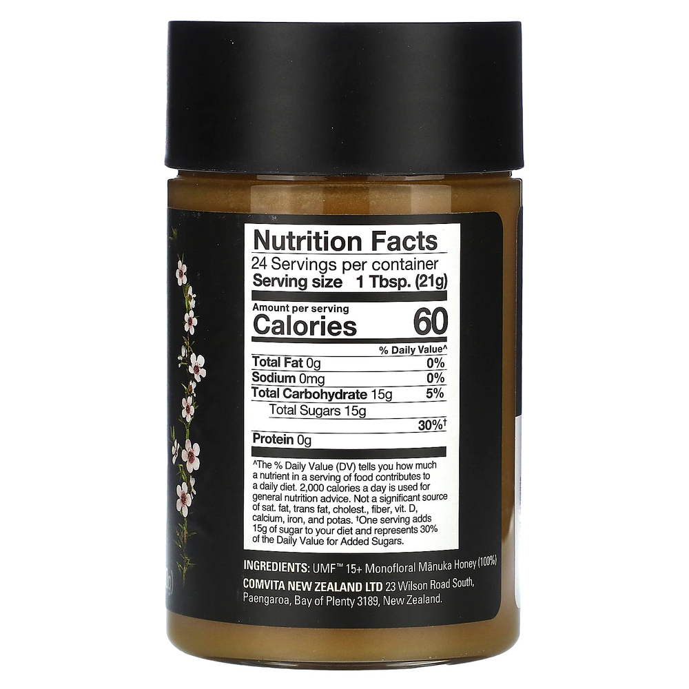 Comvita, Мед манука, UMF 15+, MGO 514+, 500 г (17,6 унции)