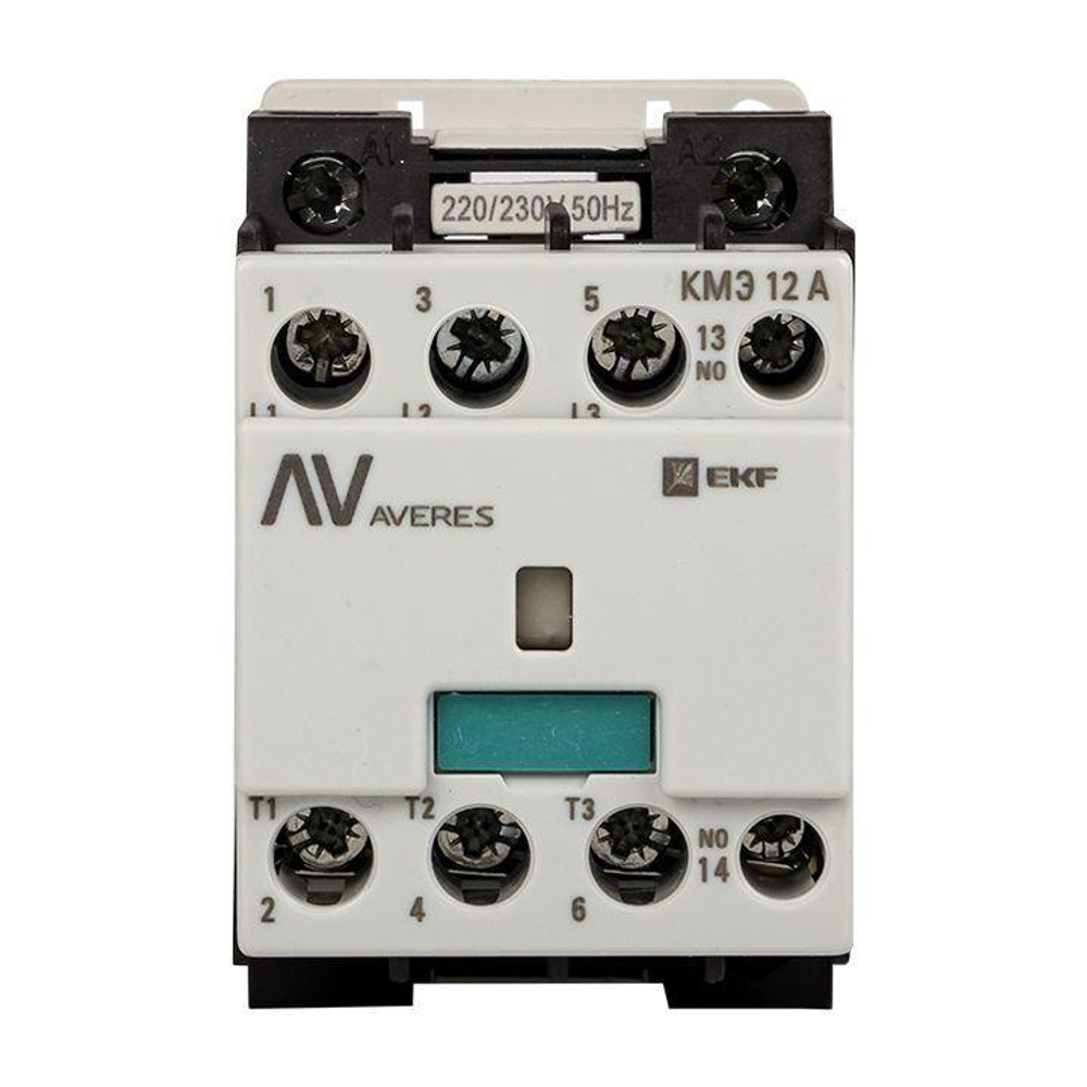 Контактор КМЭ 12А кат. 400В AC 1НЗ AVERES EKF ctr-s-12-01-400-av