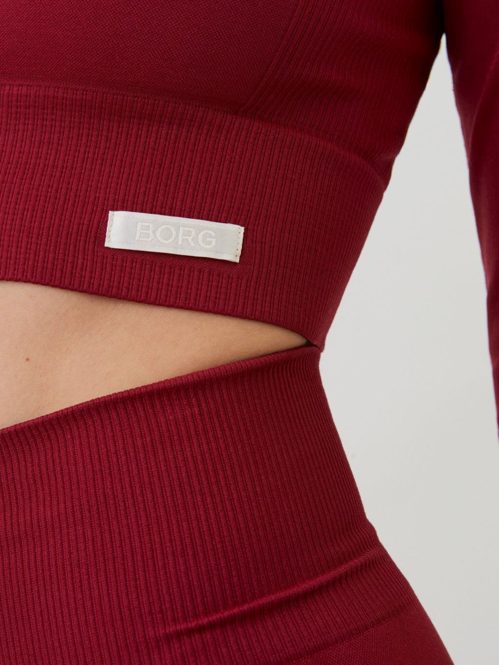Женская теннисная футболка   Bjorn Borg Stockholm Seamless Crop Top W