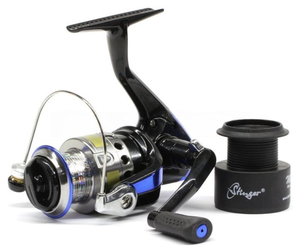 Безынерционная катушка 4000 Stinger Mirage (4+1BB, мет. шпуля + доп. пласт. шпуля)