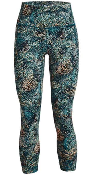 Женские леггинсы Under Armour Meridian Ankle Leggings - турмалиновый бирюзовый/послесвечение