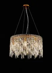 F52-ф500*H270(1200) GOLD BRONZE (1) Подвесной светильник NW #