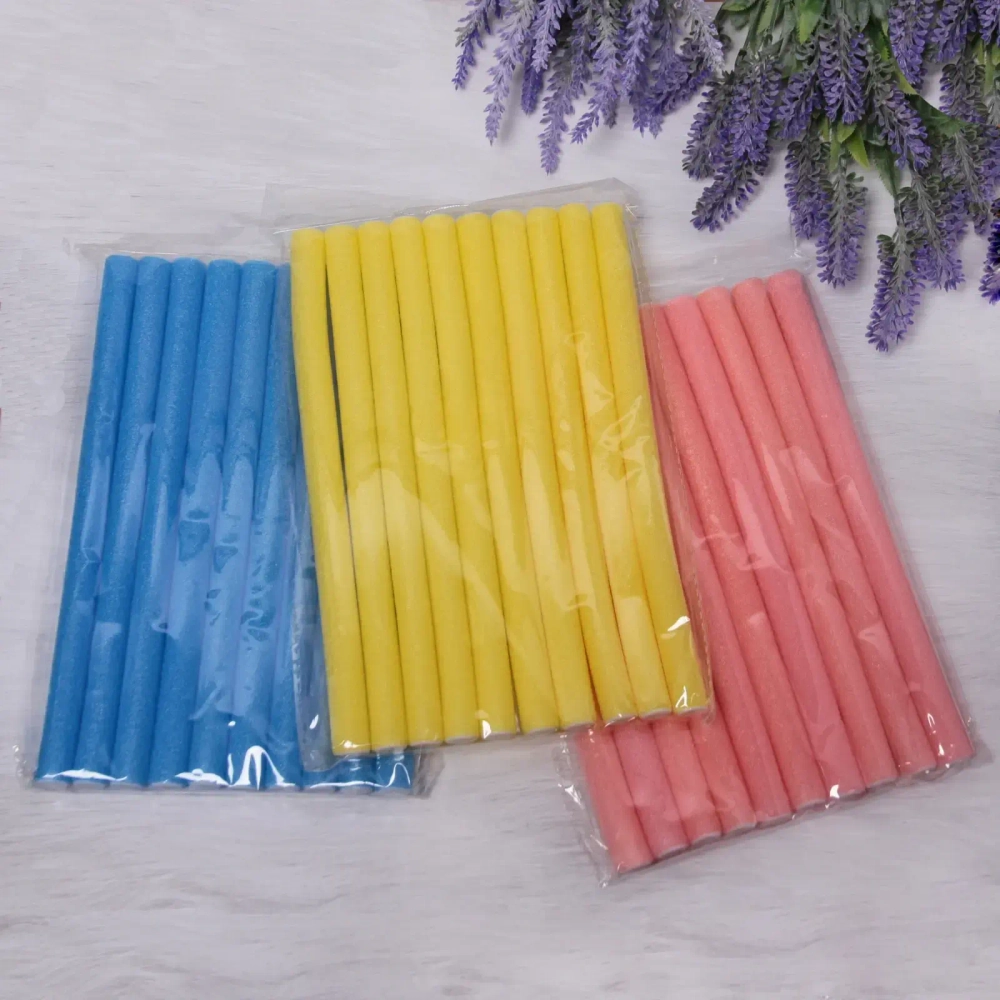 Бигуди бумеранги 10шт, цвет микс, d-16мм l-24см