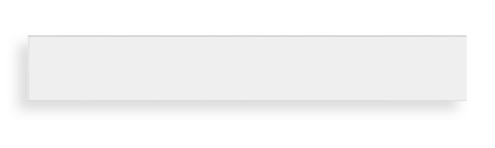 Плинтус DECOMASTER D235-115 (80*17*2400мм) белый матовый