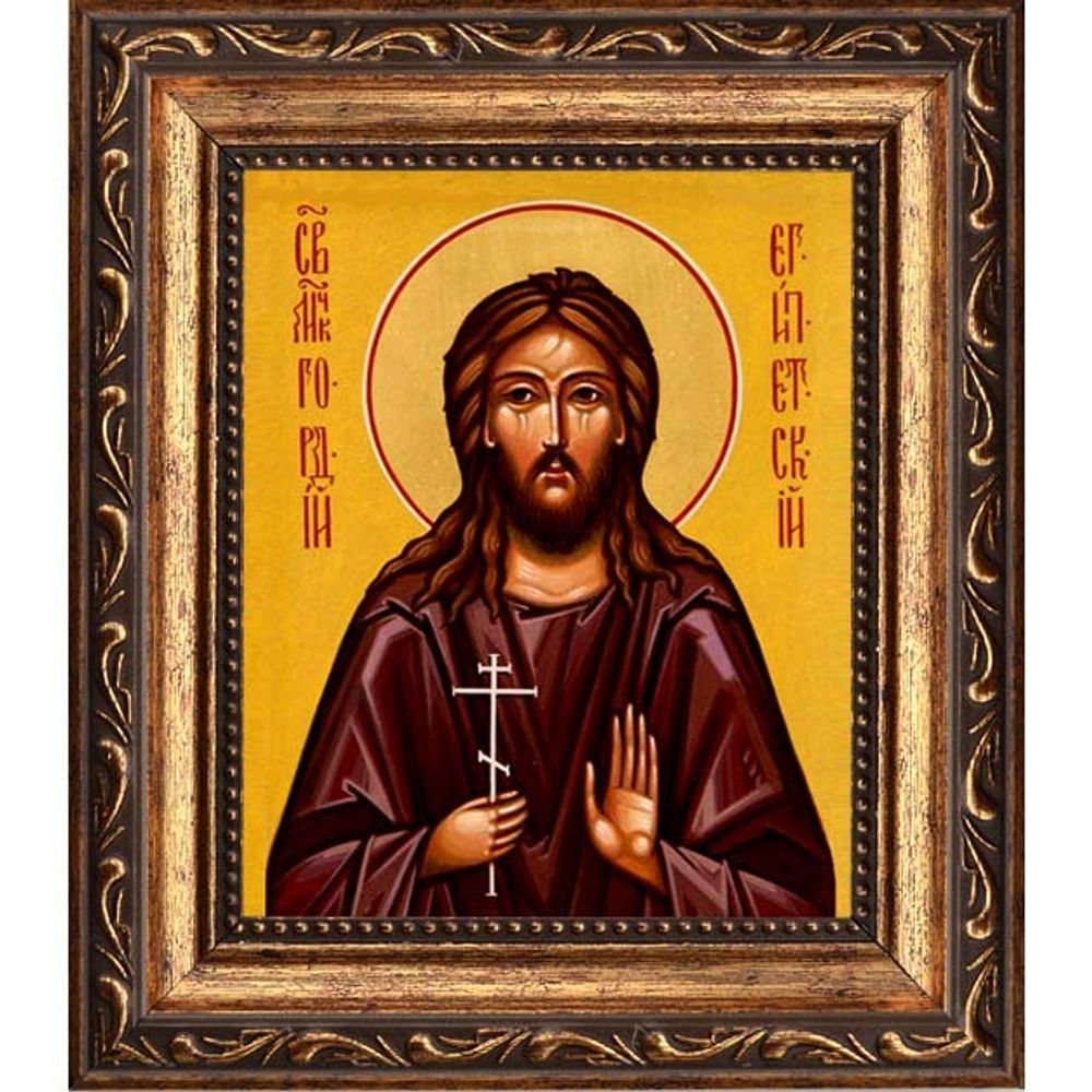 Горгий (Гордий) Египетский мученик. Икона на холсте.