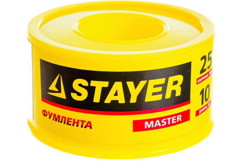 Фумлента "MASTER" (0.075 ммх25 ммх10 м) Stayer 12360-25-040