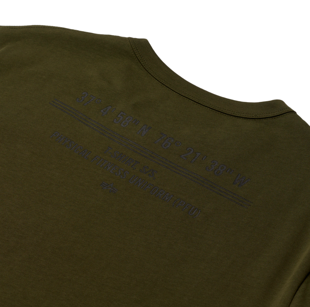 Футболка Alpha Industries PT Base (Зелёная)