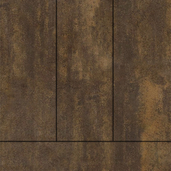 Тротуарная плитка ПРЯМОУГОЛЬНИК 900х300 мм - Листопад гладкий Мокко