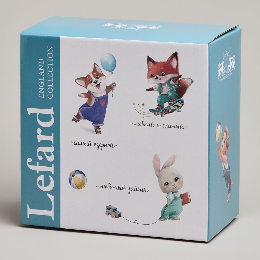 НАБОР ПОСУДЫ LEFARD МОЙ ЗАЙЧИК, 3 ПР.: САЛАТНИК 470МЛ, ТАРЕЛКА 20СМ, КРУЖКА 220МЛ