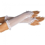 Перчатки в сеточку (Цвет: черный)