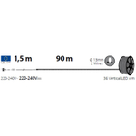 Светильник веревочный Lotti 3240 LED 1,5+90 м со стартовым шнуром